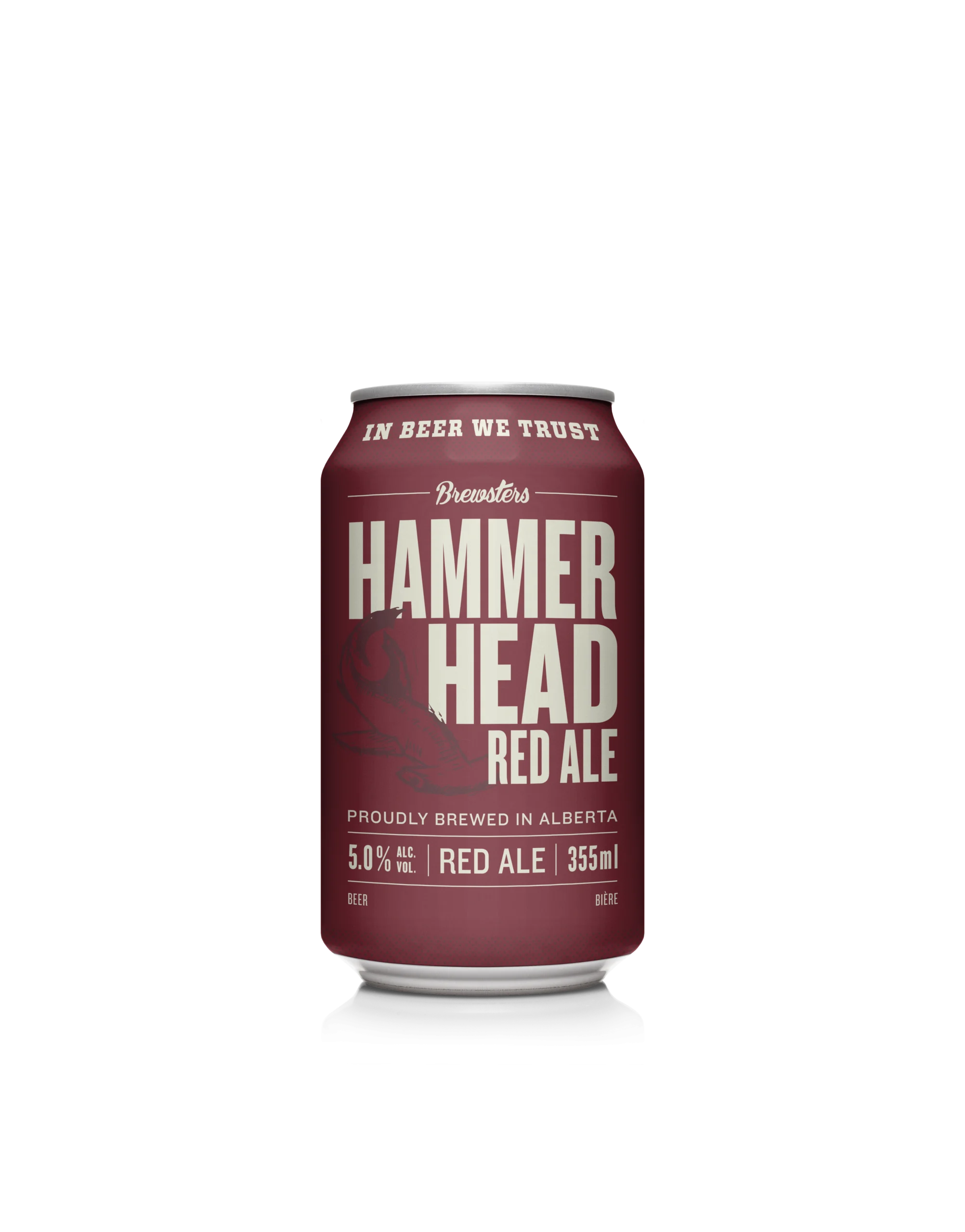 Red ale beer can render