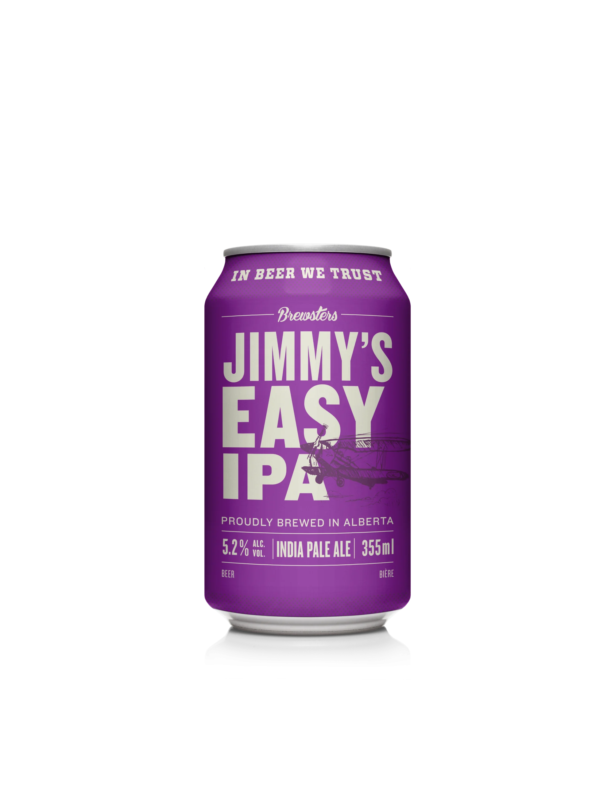 Jimmy's easy IPA beer can render